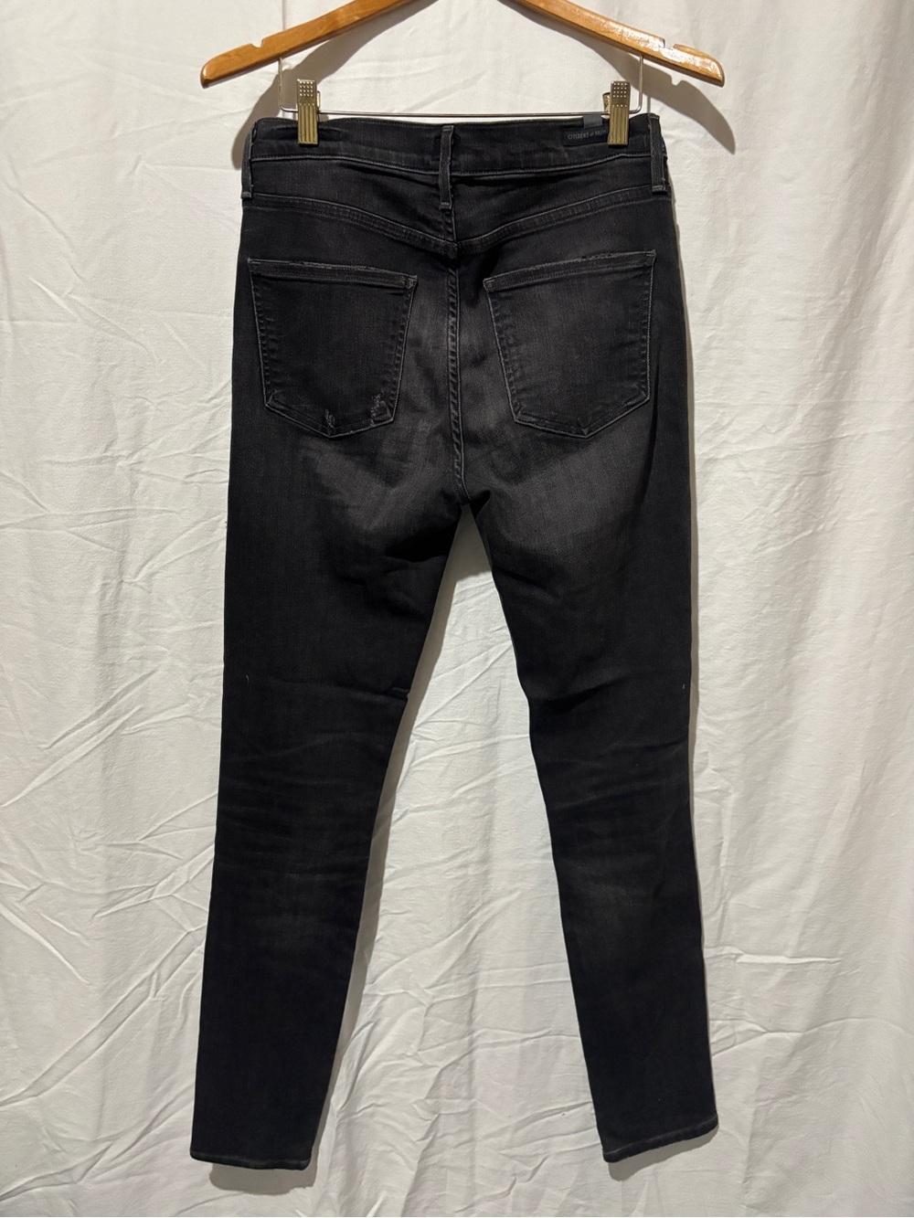 Citizens of Humanity Rocket high rise skinny jeans in black - Picture 5 of 8